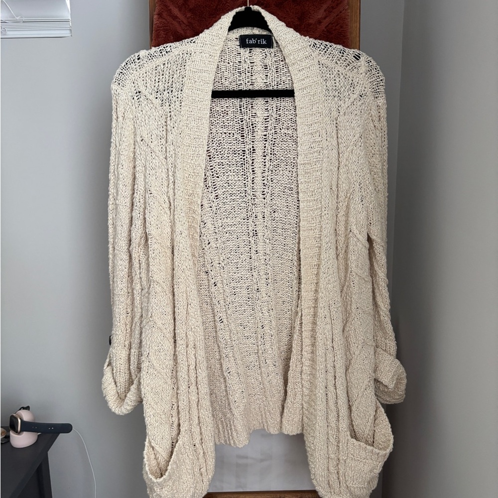 Fab'rik Cream Women's Sweater
